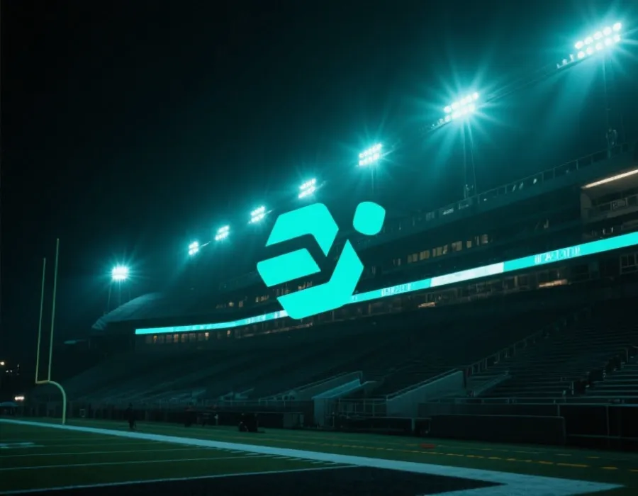 夜间球场灯光与观赛氛围插图